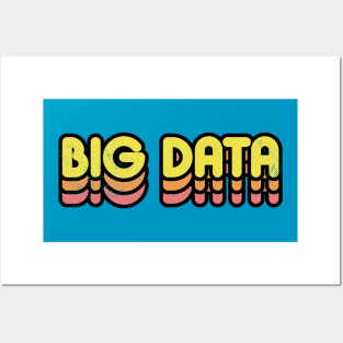 Big Data Retro Posters and Art